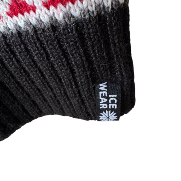 Icewear Iceland Full Zip Wool Blend Sweater Cardigan Fair Isle Nordic Cozy Large - Picture 5 of 16